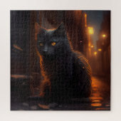 Puzzle Black Cat (Vertical)