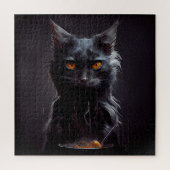 Puzzle Black Cat (Vertical)