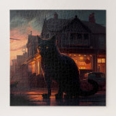 Puzzle Black Cat (Vertical)