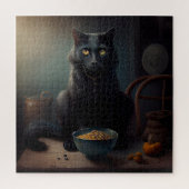 Puzzle Black Cat (Vertical)