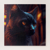 Puzzle Black Cat (Vertical)
