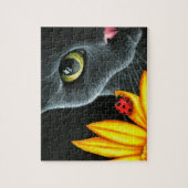 Puzzle Black Cat 510 coccinelle jaune (Vertical)