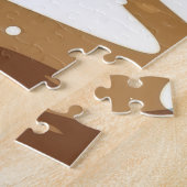 Puzzle Black Cat Christmas Snow Holiday (Côté)