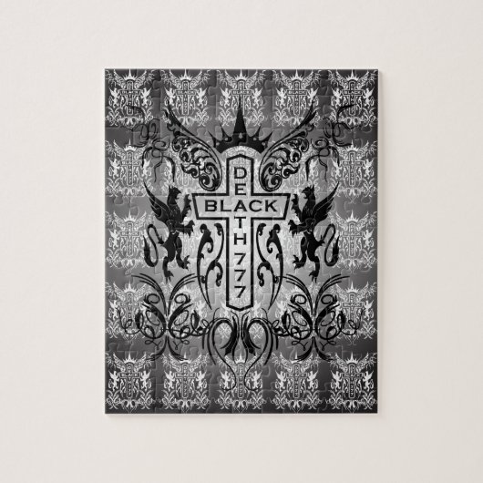 Puzzle Black Death 777 - Croix (Vertical)