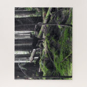 Puzzle Black Dog Lab Berger Forêt Bois Photo (Vertical)