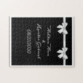 Puzzle Black Formal Elegant Simple Beautiful (Horizontal)