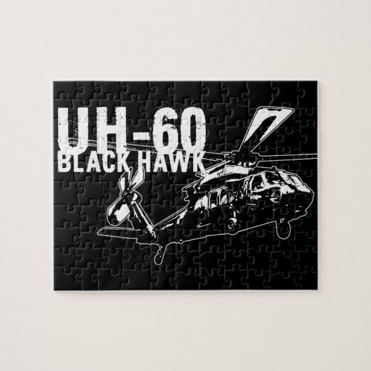 Puzzle Black Hawk (Horizontal)