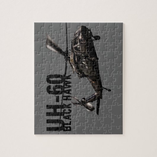 Puzzle Black Hawk (Vertical)