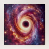 Puzzle Black Hole Galaxy (Horizontal)