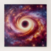 Puzzle Black Hole Galaxy (Vertical)