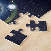 Puzzle Black hole in front of the Large Magellanic Cloud (Côté)