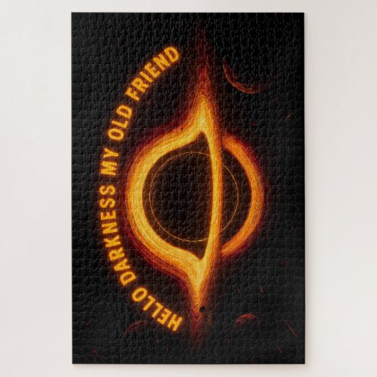 Puzzle Black Hole Interstellar Conversation (Vertical)