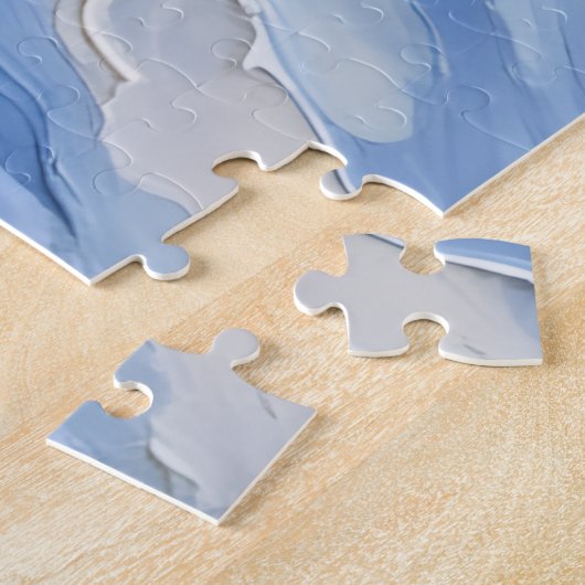 Puzzle Black Lab Serene Winter Forest Christmas Holiday (Côté)