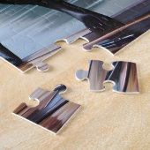 Puzzle Black Labrador et Lake (Côté)