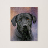 Puzzle Black Labrador Retriever (Vertical)