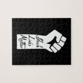Puzzle Black Lives Matt Black Woman (Horizontal)