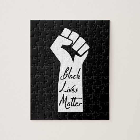 Puzzle Black Lives Matt Black Woman (Vertical)
