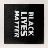 Puzzle "black lives matter" noir blanc - (Horizontal)