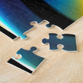 Puzzle Black pink and yellow abstract (Côté)