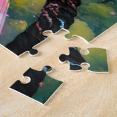 Puzzle Black Princess Imaginaire Art (Côté)