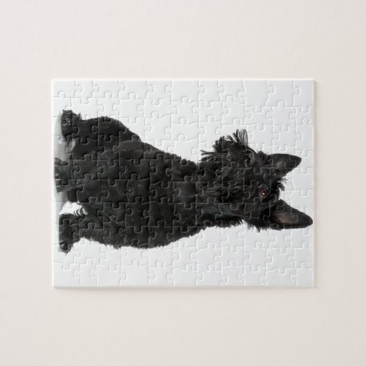 Puzzle Black Scottish Terrier (Horizontal)