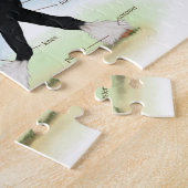 Puzzle Black Shire Horse Educational Anatomical Chart (Côté)