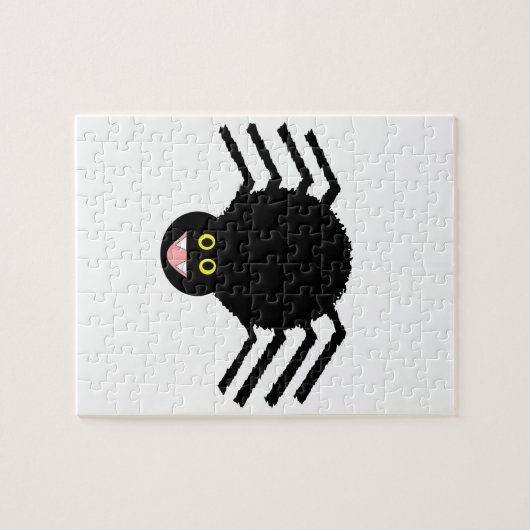 Puzzle Black Spider (Horizontal)