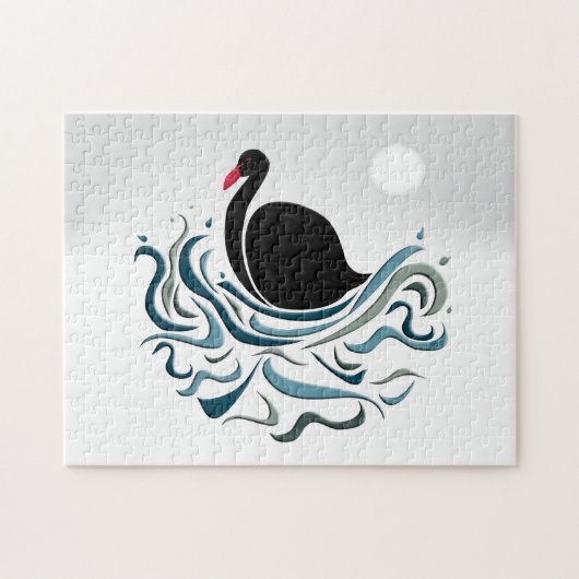 Puzzle Black Swan (Horizontal)