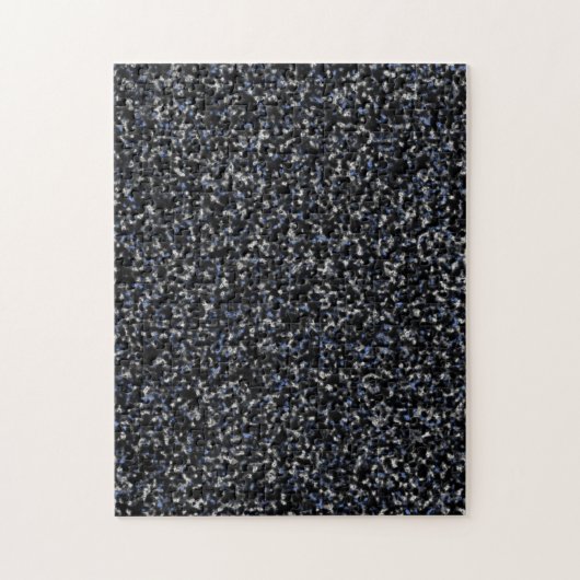Puzzle Black White and Blue Marble (Vertical)