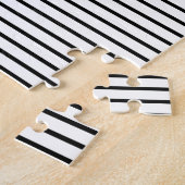 Puzzle Black White Colorblock & Brown Diamond (Côté)