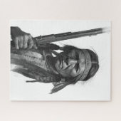 Puzzle Black & White Geronimo (Horizontal)