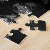 Puzzle Black & White Jaguar (Côté)