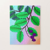 Puzzle "Blackberries sur une branche" (Vertical)