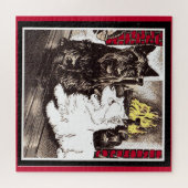 Puzzle Blackie et Whitie par le feu (Horizontal)