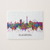 Puzzle Blackpool England Skyline (Horizontal)