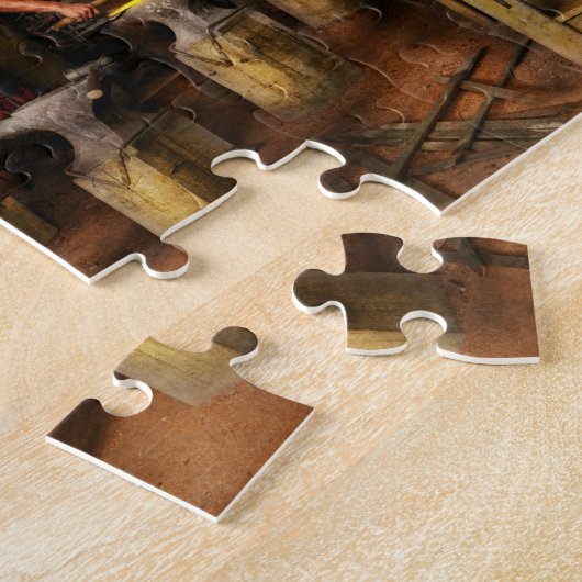 Puzzle Blacksmith - École de forgeron 1899 (Côté)