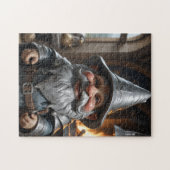Puzzle Blacksmith Gnome (Horizontal)