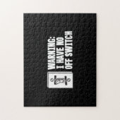 Puzzle Blague de vétéran militaire - Avertissement n'ont  (Vertical)