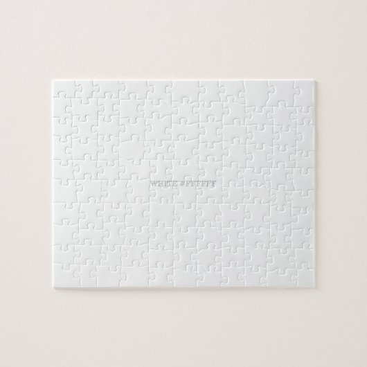 Puzzle blanc (Horizontal)