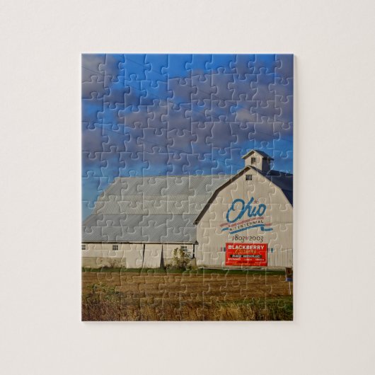 Puzzle Blanc bicentenaire de grange (Vertical)