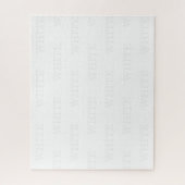 Puzzle blanc blanc (Vertical)