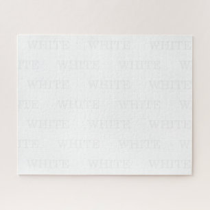 Puzzle blanc blanc