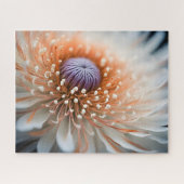 Puzzle Blanc Chysanthemum Style Flower (Horizontal)
