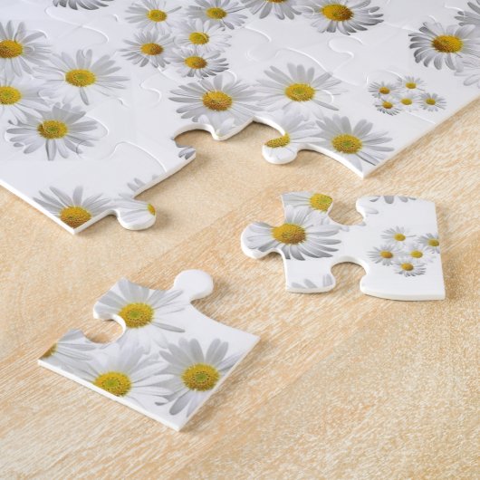 Puzzle blanc Daisy (Côté)