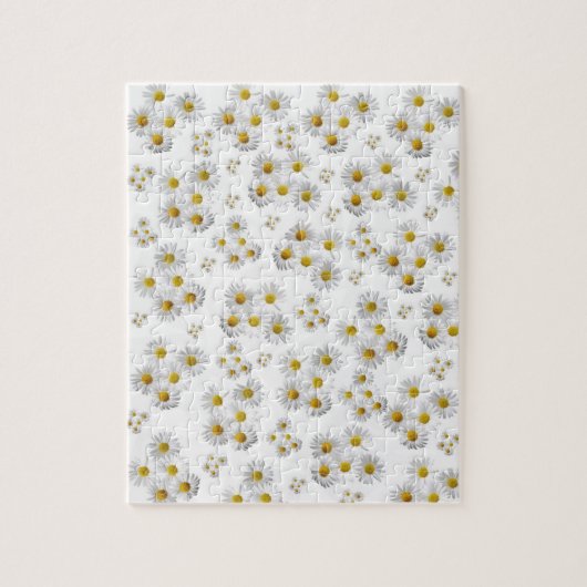 Puzzle blanc Daisy (Vertical)