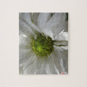 Puzzle blanc de chrysanthème (Vertical)