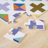 Puzzle blanc de diamant (Côté)