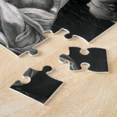 Puzzle Blanc de noir d'anges de Vierge Marie de Jésus de (Côté)