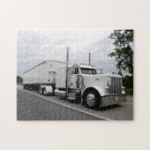 Puzzle blanc de Peterbilt 379 (Horizontal)