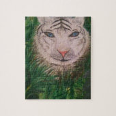 Puzzle blanc de tigre (Vertical)